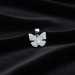 Butterfly Sparkle Silver Pendant Set