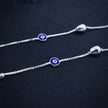 Petite Charm Silver Anklet