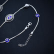 Evil Eye Protective 925 Silver Anklet