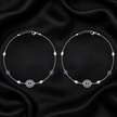 Evil Eye Protective 925 Silver Anklet