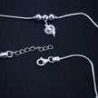 Aura Swirl 925 Silver Anklet