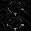 Sunwheel Glow 925 Silver Anklet
