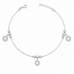 Sunwheel Glow 925 Silver Anklet