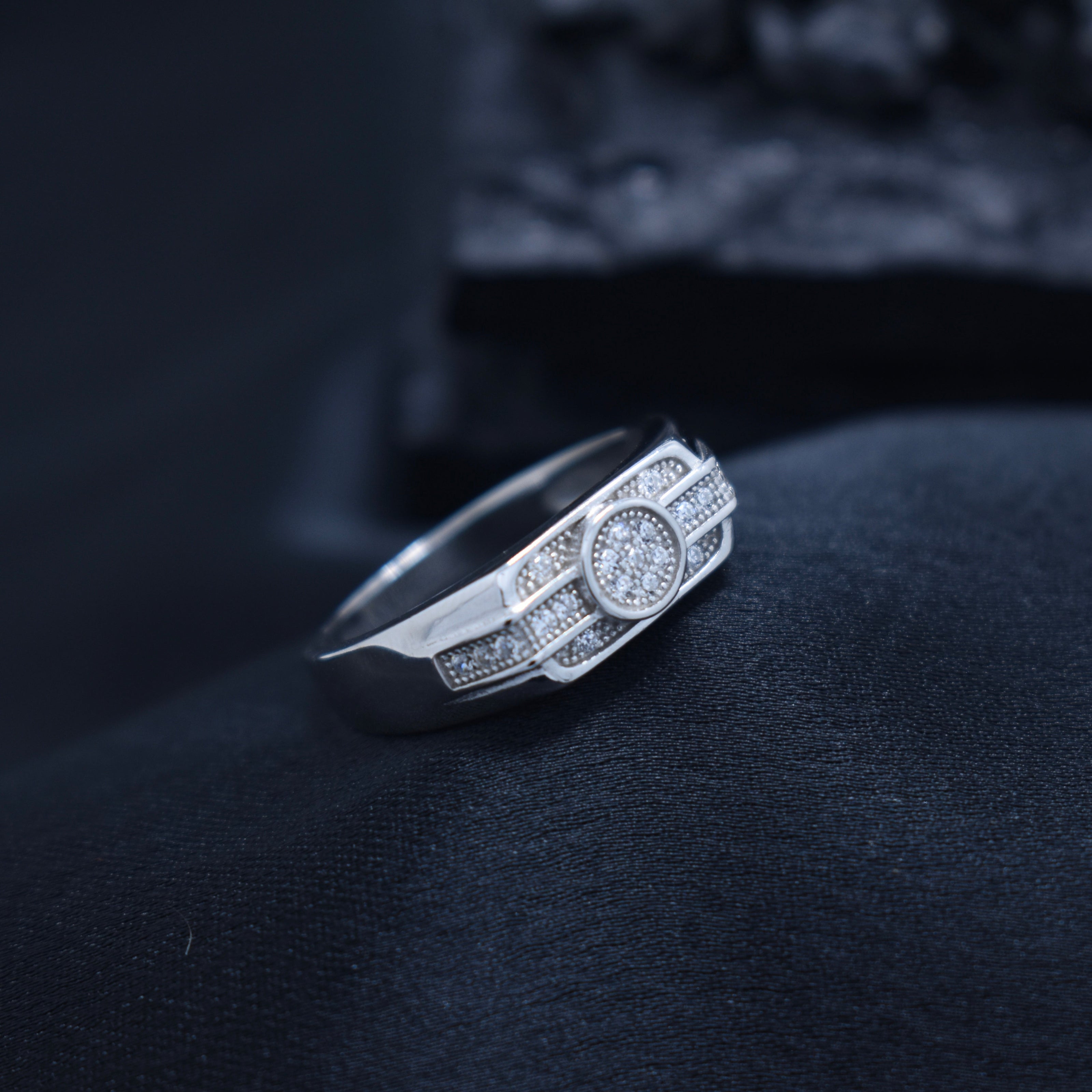 Silver Dual Layer Ring