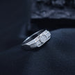 Silver Dual Layer Ring