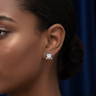 Princess Crown Pendant Set with Chain and Earrings