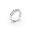 Linear Pave Statement Band