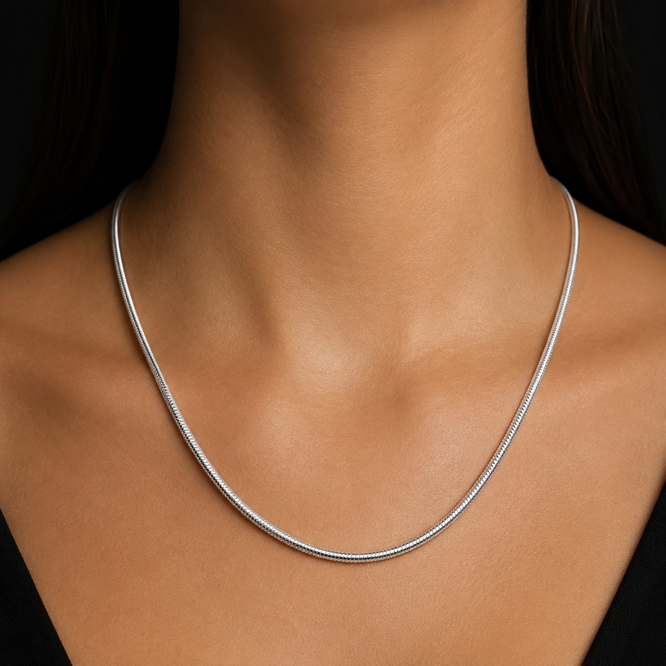 Classic Round Snake Chain