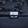 Asymmetric Solitaire Statement Ring