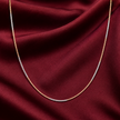 Rose Gold Ball Station Chain