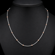 Dual Tone Woven Micro Chain