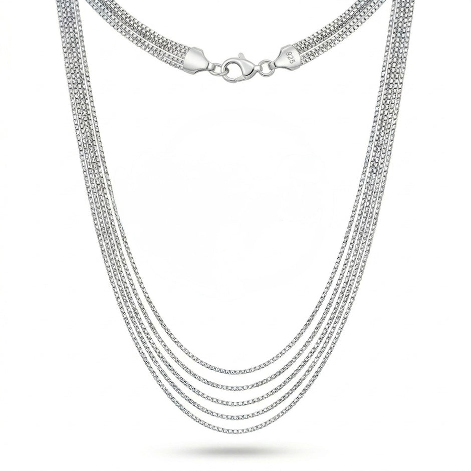 Five Layer Cascading Box Chain