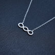 Double Loop Silver Fancy Chain