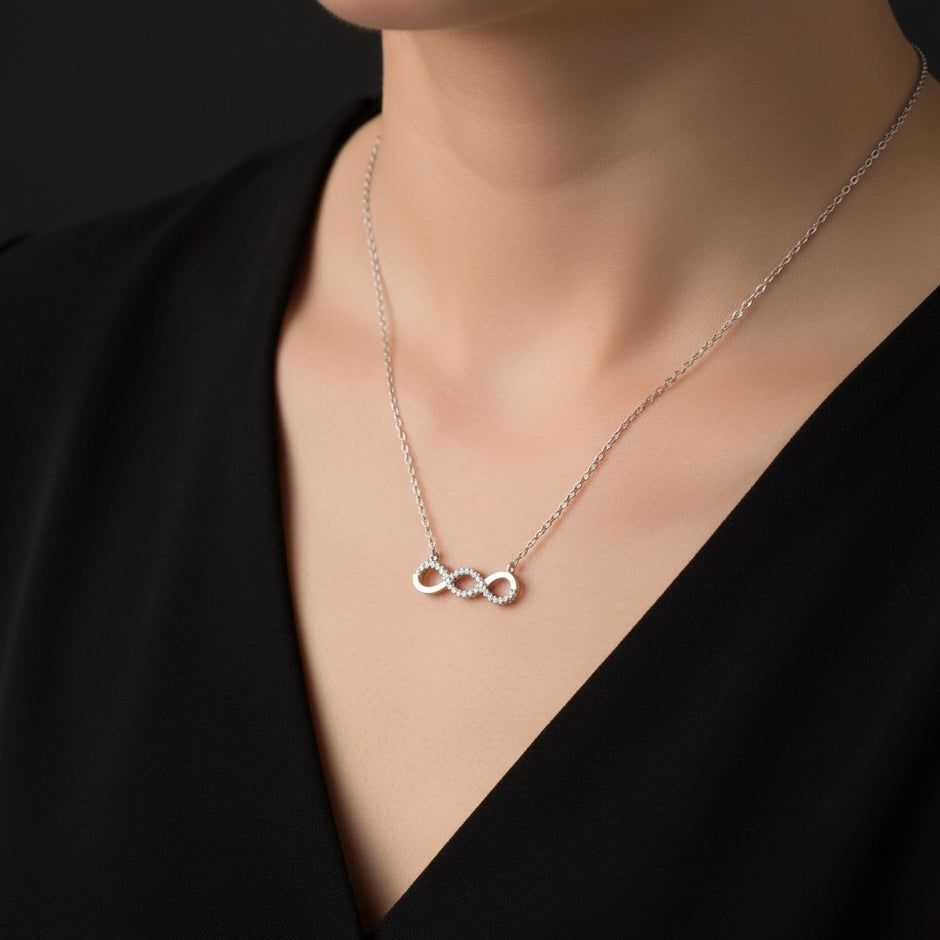 Infinity Design Pendant Necklace