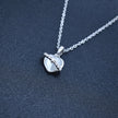 Heart Lock Silver Fancy Chain