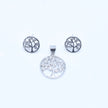 Tree of Life Silver Pendant Set