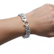 Diamond Cut Curb Bracelet