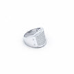 Shield Pave Signet Ring