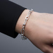 Apex Textured Link Bracelet
