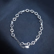 Petite Hearts Silver Bracelet