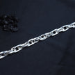 Heavy Oval-Link Sterling Silver Bracelet