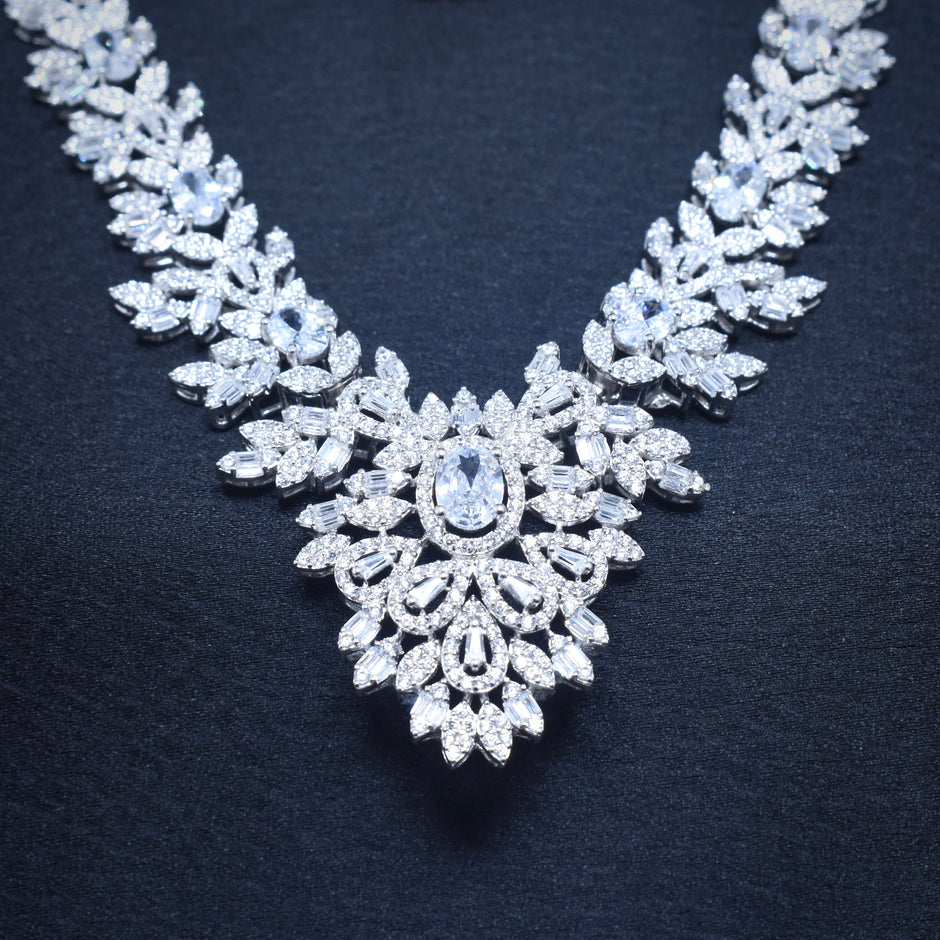 Floral Vine Necklace Set