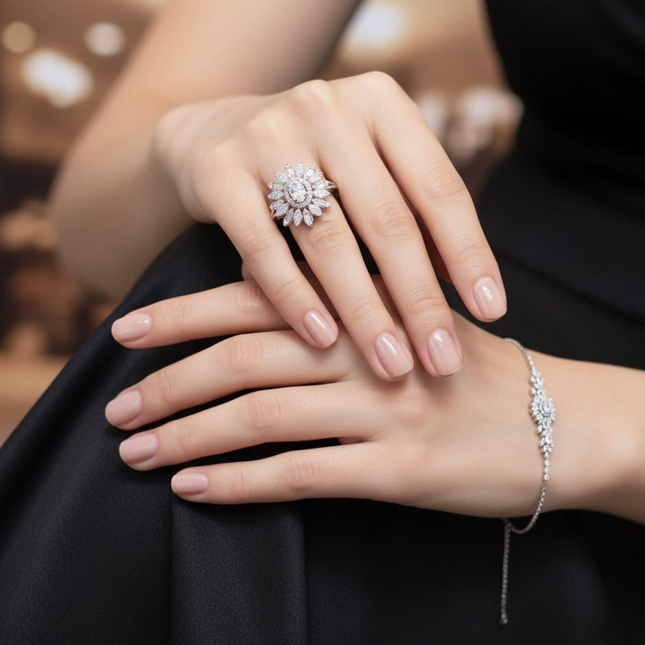 Floral Vine Necklace Set