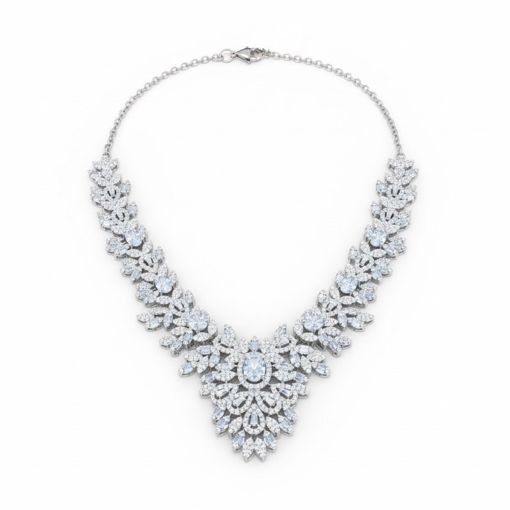 Floral Vine Necklace Set