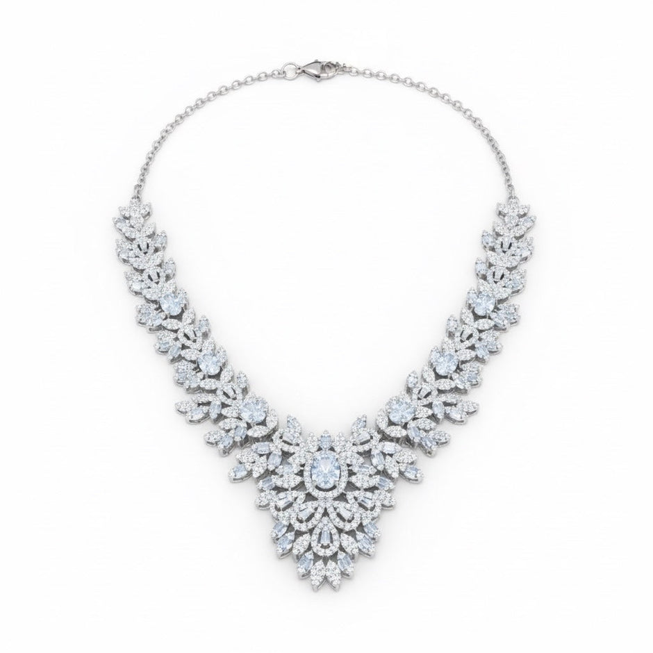 Floral Vine Necklace Set