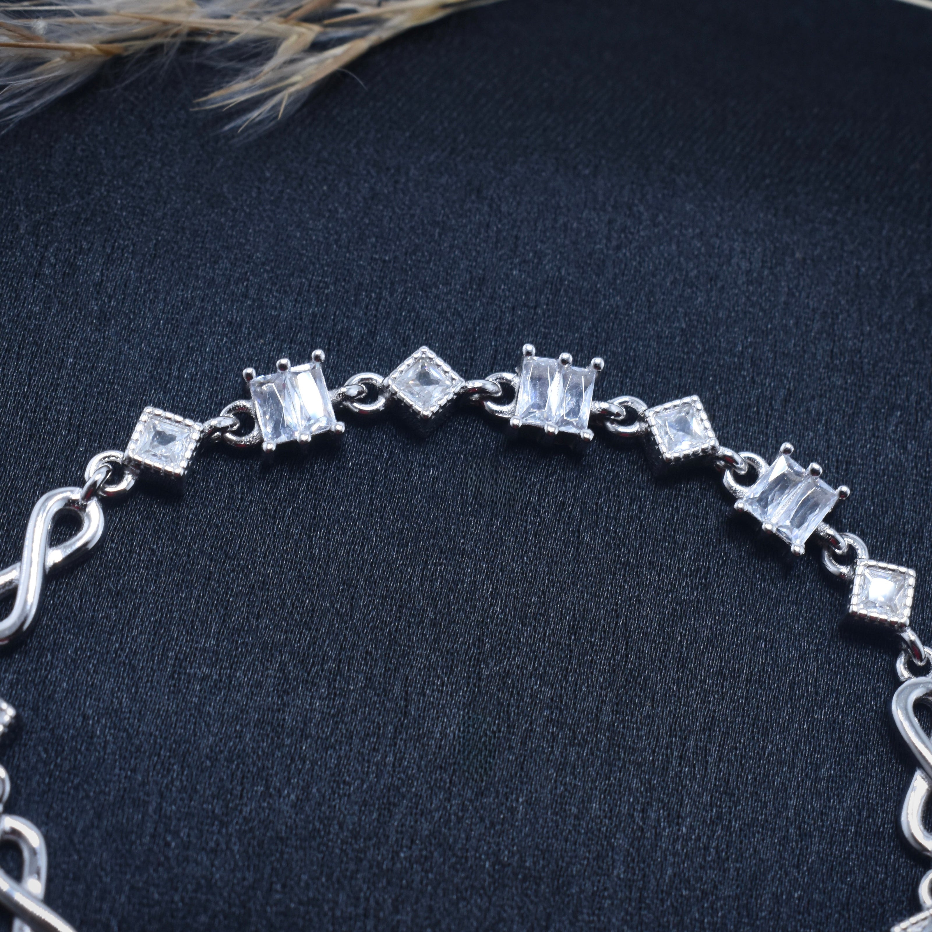 Temple Charm Silver Bracelet