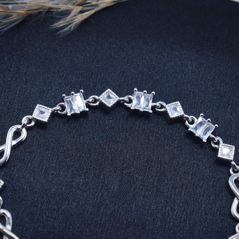 Temple Charm Silver Bracelet