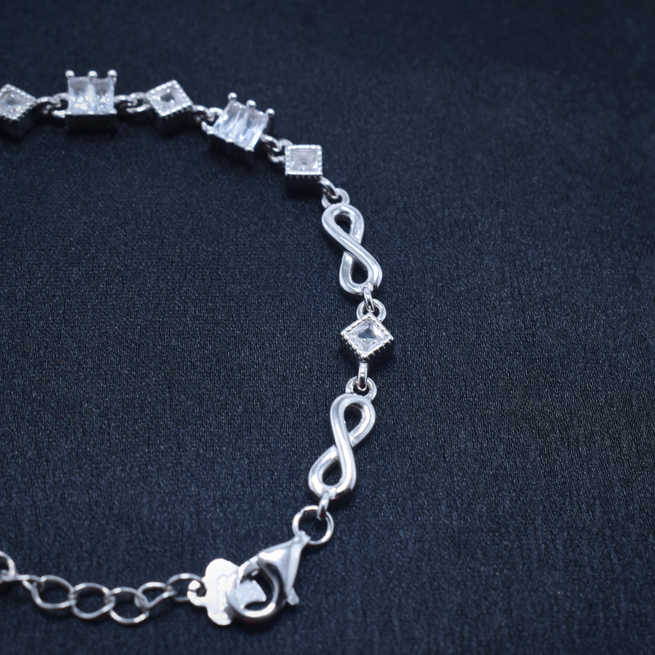 Temple Charm Silver Bracelet
