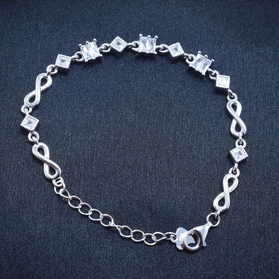 Temple Charm Silver Bracelet
