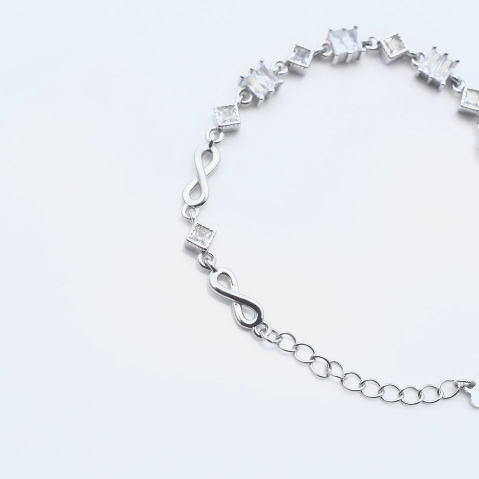 Temple Charm Silver Bracelet