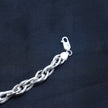 Triple Rope Weave Silver Bracelet