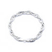 Triple Rope Weave Silver Bracelet