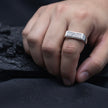 Tri-Panel Statement Ring