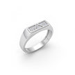 Tri-Panel Statement Ring