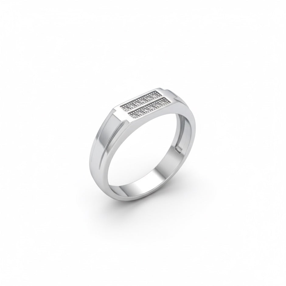 Dual-Line Statement Ring