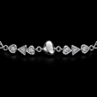 Charming Heart Geometric Bracelet