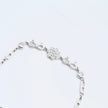 Floral Bloom Silver Bracelet
