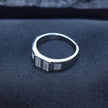 Silver Quad Pane Ring