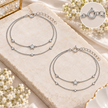 Star Layered Anklet