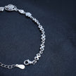 Bloom link silver bracelet
