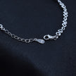 Bloom link silver bracelet
