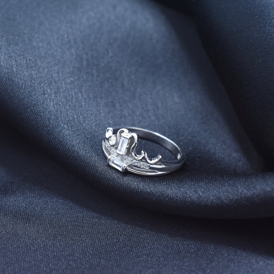 Baguette Diamond Designer Band Ring