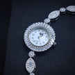 Vintage Oval Charm Silver Watch