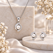 Pearl Swirl Pendant Set