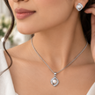 Pearl Swirl Pendant Set