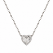Heart Radiant Pendant Necklace